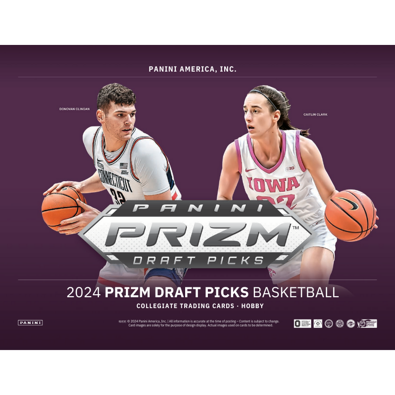 2024/25 Panini Prizm Draft Picks Collegiate Basketball Hobby 16 Box Case