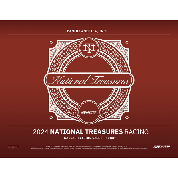 2024 Panini National Treasures Racing Hobby 4 Box Case