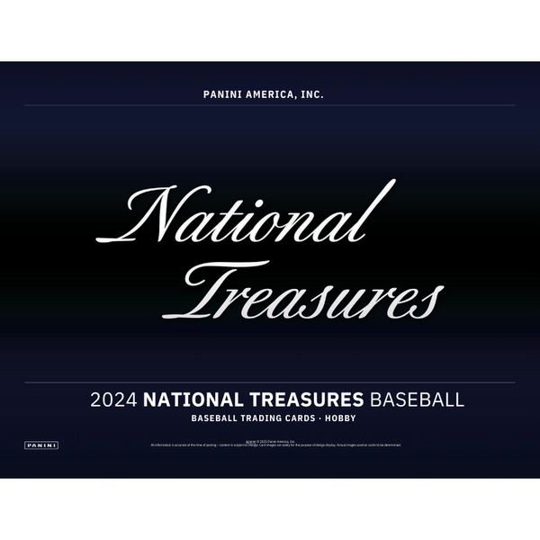 2024 Panini National Treasures Baseball Hobby Box