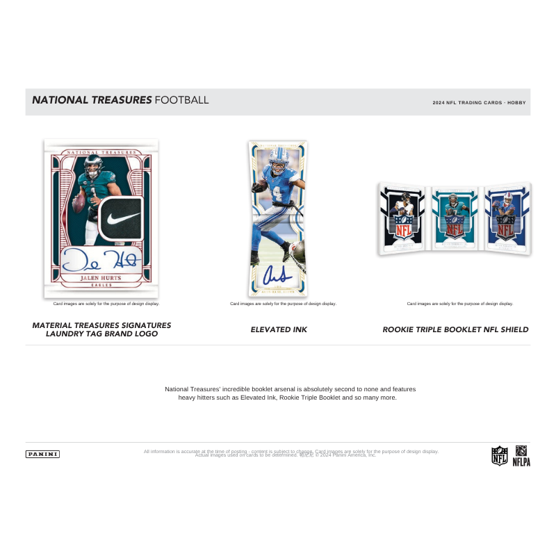 2024 Panini National Treasures Football Hobby Box