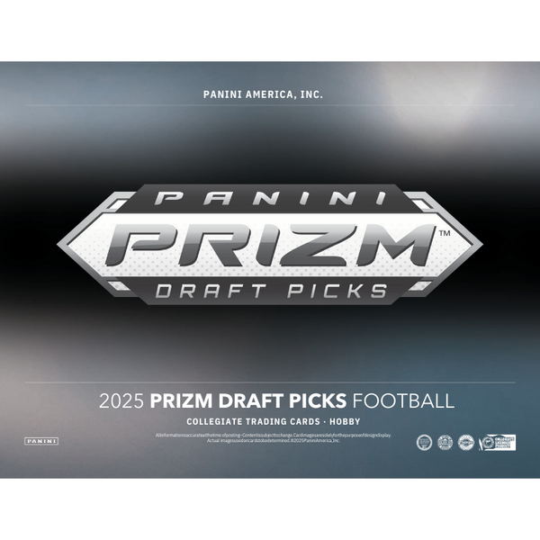 2025 Panini Prizm Draft Picks Collegiate Football Hobby 16 Box Case