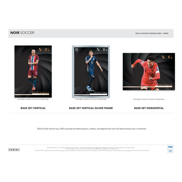 2024/25 Panini Noir Soccer Hobby Box