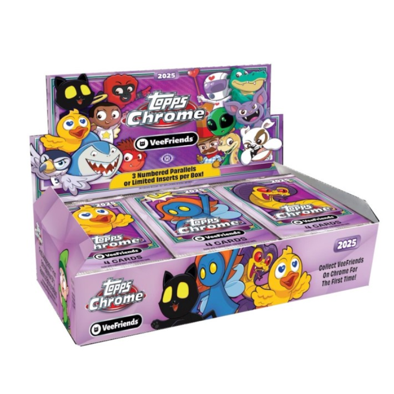 2025 Topps Chrome VeeFriends Hobby 12 Box Case